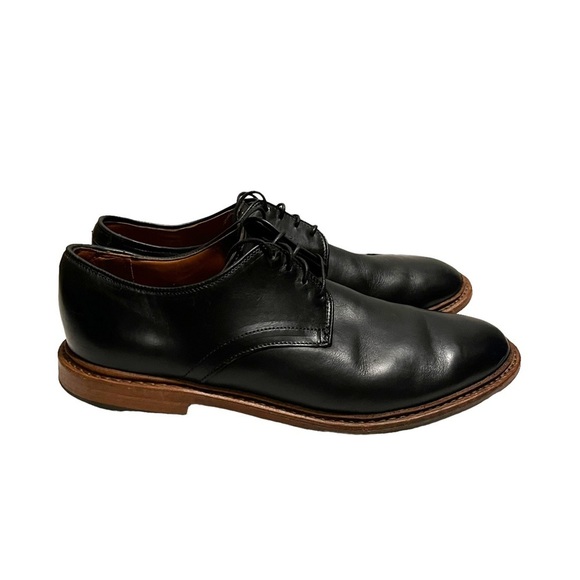 ALLEN EDMONDS Black Leather academy Oxford Casual Mens Shoes - Picture 4 of 10